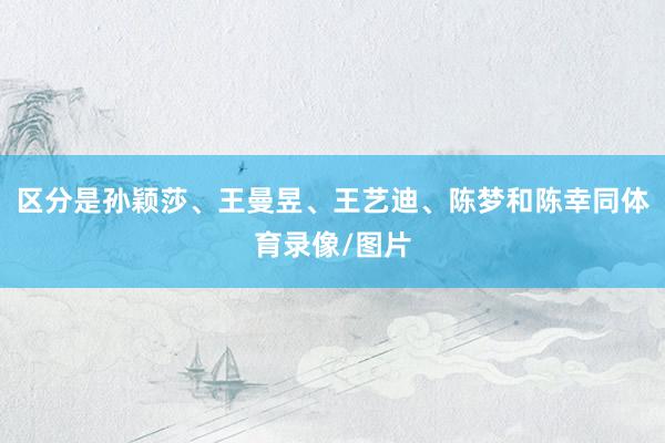 区分是孙颖莎、王曼昱、王艺迪、陈梦和陈幸同体育录像/图片