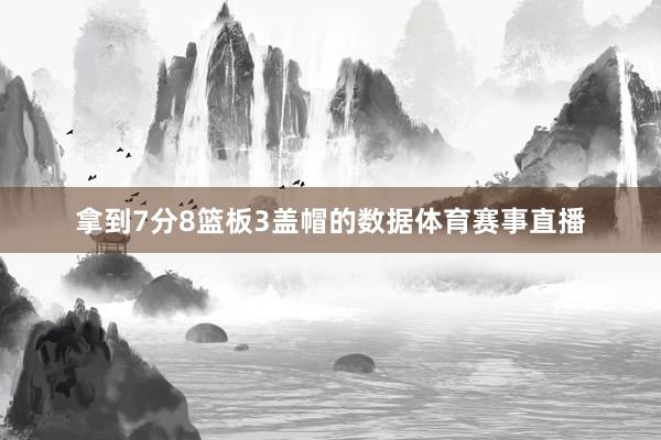 拿到7分8篮板3盖帽的数据体育赛事直播