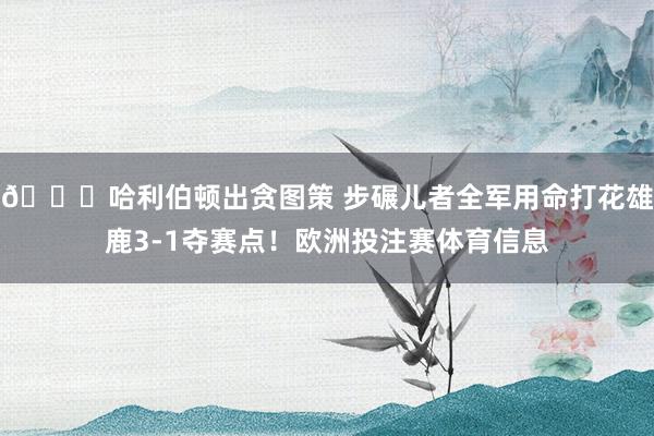 🏎哈利伯顿出贪图策 步碾儿者全军用命打花雄鹿3-1夺赛点！欧洲投注赛体育信息