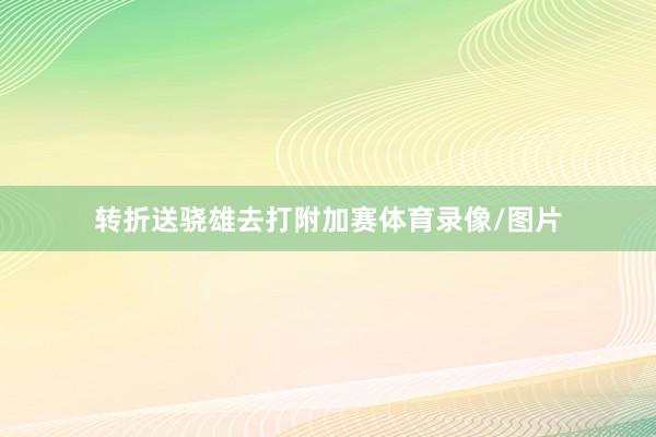 转折送骁雄去打附加赛体育录像/图片