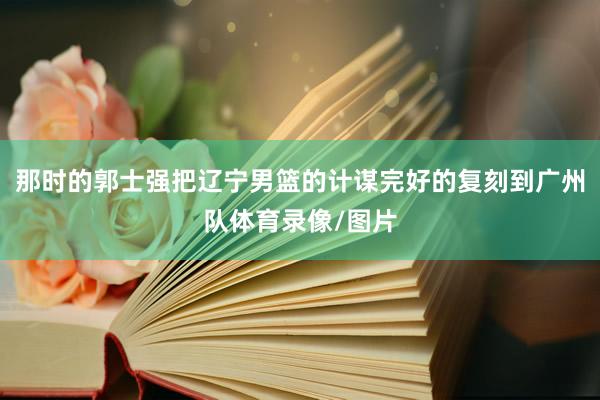 那时的郭士强把辽宁男篮的计谋完好的复刻到广州队体育录像/图片