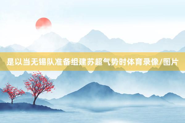 是以当无锡队准备组建苏超气势时体育录像/图片