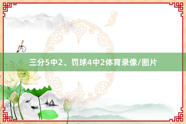 三分5中2、罚球4中2体育录像/图片