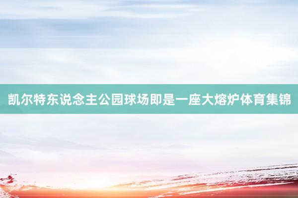 凯尔特东说念主公园球场即是一座大熔炉体育集锦