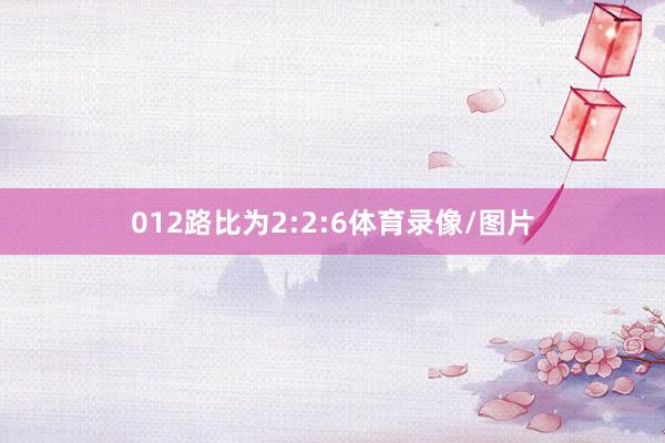 012路比为2:2:6体育录像/图片