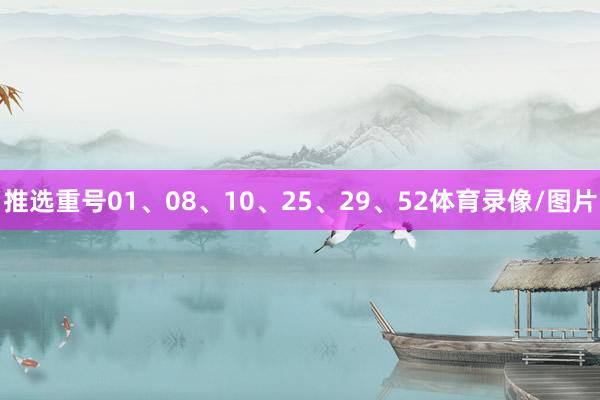 推选重号01、08、10、25、29、52体育录像/图片
