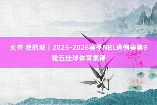 无穷 我的城｜2025-2026赛季NBL通例赛第9轮五佳球体育集锦